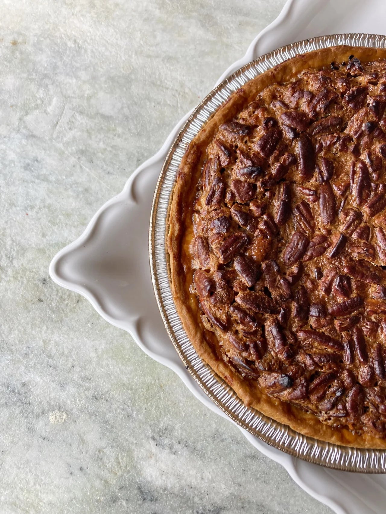 Smoked Pecan Pie