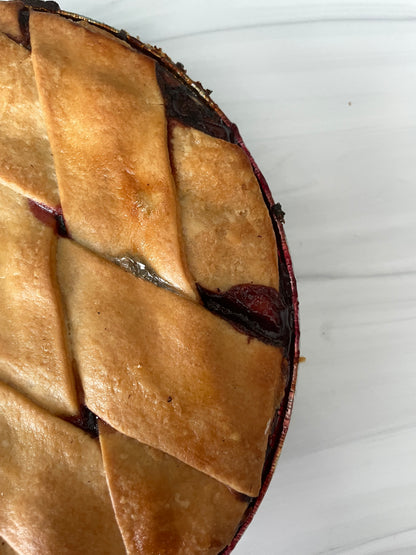 Smoked Cherry Pie